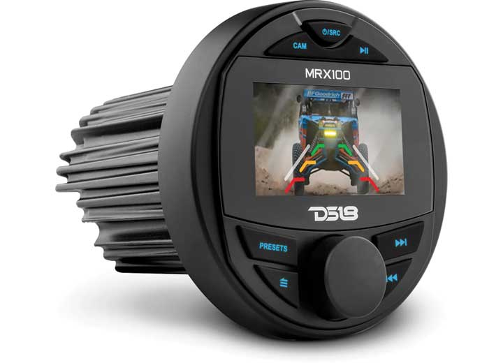 DS18 (SPIRIT LLC) HYDRO MRX100 MARINE HEADUNIT VIDEO TFT LCD SCREEN/BT/2 ZONES/4 VOLTS OUTPUT/BT/4