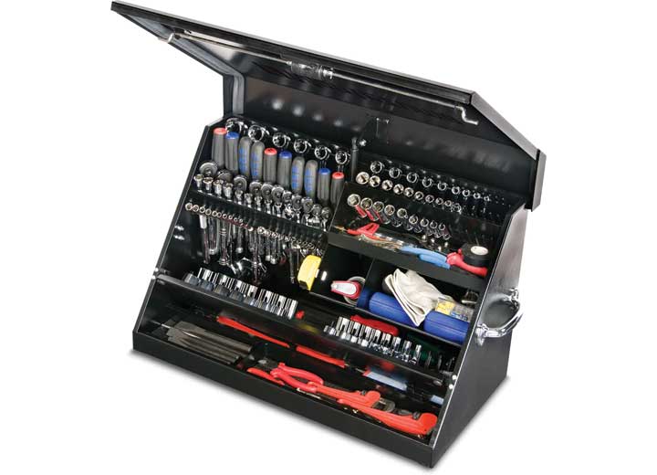 Montezuma 30 X 15IN STEEL TRIANGLE TOOLBOX-YELLOW