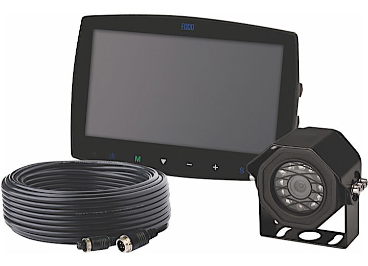 Ecco Safety Group CAMERA KIT: GEMINEYE, 7.0IN LCD,COLOR,4 PIN,UP TO 3 CAMS, 12-24VDC INCL EC7003-M,EC2014-C & ECTC20-4