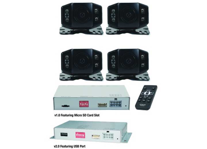 Echomaster UNIVERSAL UNDER BODY CAMERA KIT WITH CVBS OUTPUT WITH DVR
