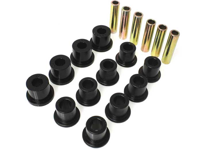 Energy Suspension FRONT LEAF SPRING BUSHING SET-BLK,PERFORMANCE POLYURETHANE