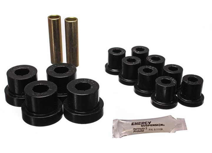 Energy Suspension FRONT AFM LEAF SPRING BUSHING SET-BLK,PERFORMANCE POLYURETHANE