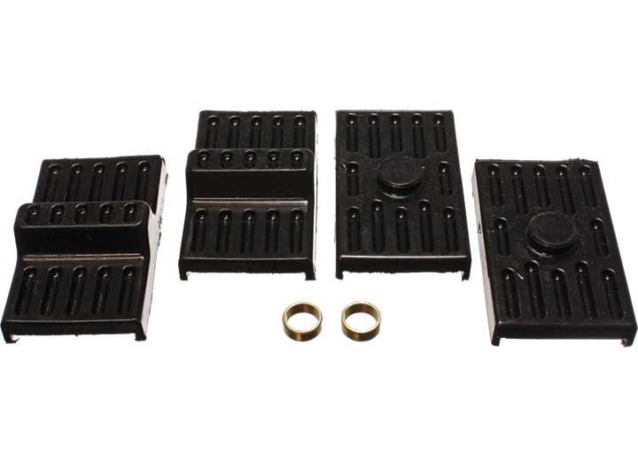 Energy Suspension REAR LEAF SPRING ISOLATORS-BLK,PERFORMANCE POLYURETHANE