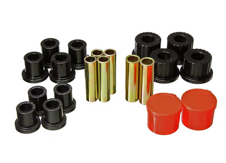 Energy Suspension REAR LEAF SPRING BUSHING SET BLAC