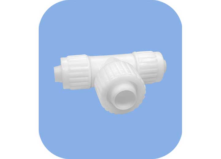 Esco Elkhart Supply Company FLAIR-IT TEE 1/2INP X 1/2IN X 3/8INP - BARCODED