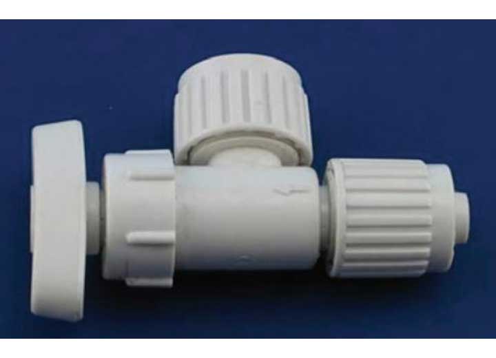 Esco Elkhart Supply Company FLAIR-IT ANGLE VALVE 1/2INP X 3/8 COMPRESS - BARCODED