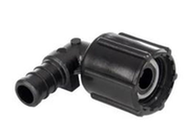 Esco Elkhart Supply Company ECOPOLY 1/2IN X 1/2IN FSWV SWIVEL ELBOW - BARCODED