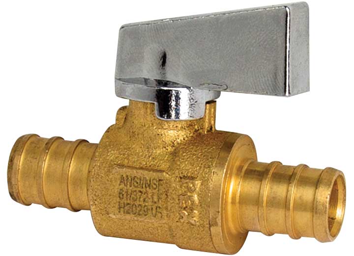 Esco Elkhart Supply Company 1/2IN BRASS 1/4 TURN BALL VALVE