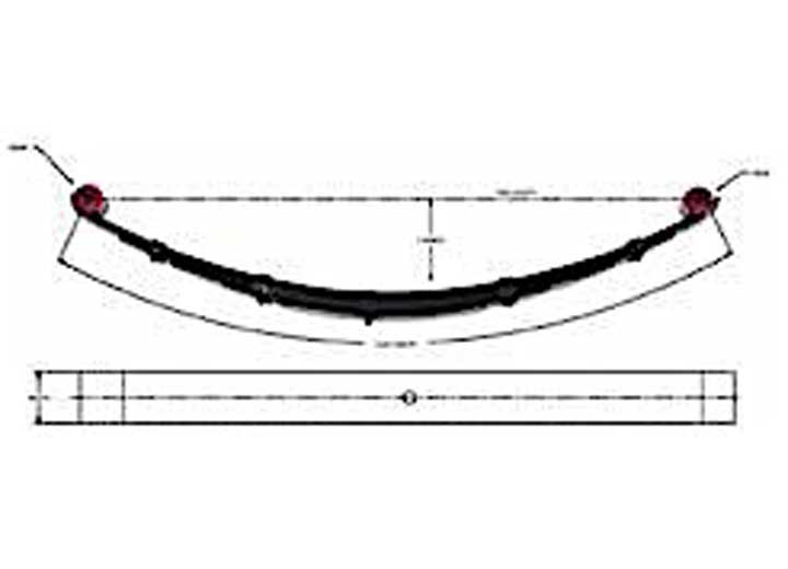 ProComp SPRING 79-85 TOY 4WD LF 4 NO BUSHINGS
