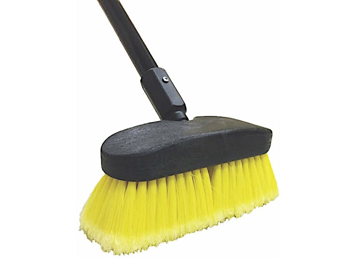 Easy Reach Supply 8IN BRUSH 5FT HANDLE COMBO, YELLOW