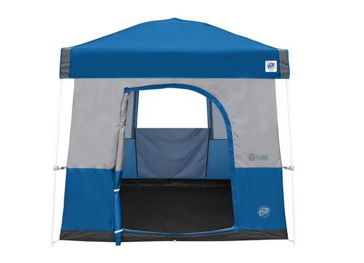 E-Z UP Camping Cube Sport for E-Z UP 10'x10' Dome & Vista Shelters – Royal Blue