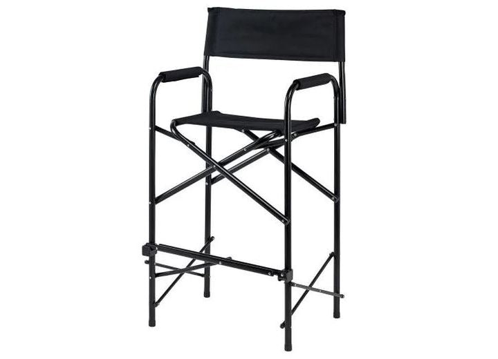 E-Z UP Directors Chair - Tall, Black