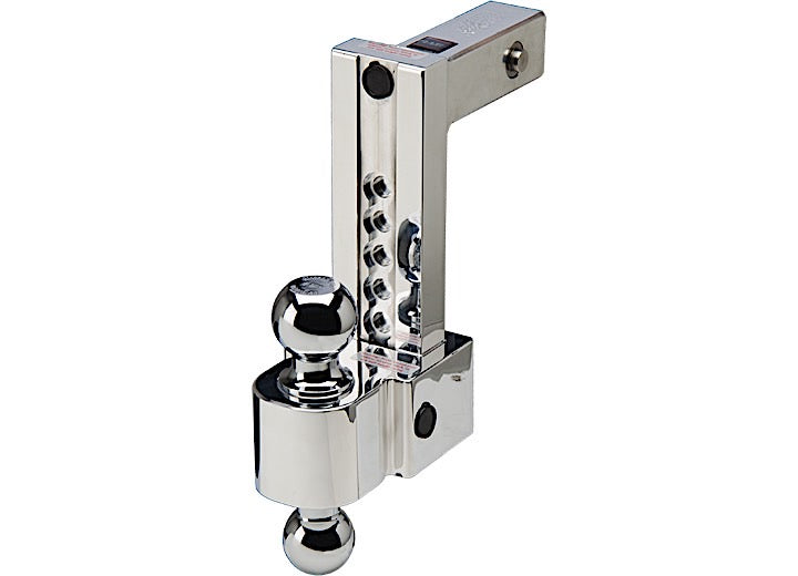 Fastway/Equal-i-zer 8IN ADJ LOCKING BM 2IN & 2 5/16IN CHROMED BALLS