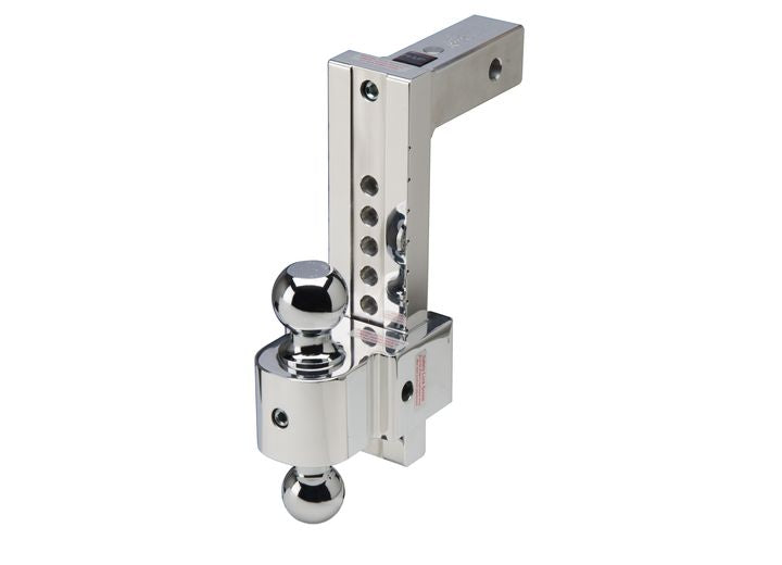 Fastway/Equal-i-zer 10IN ADJ SOLID TOW BM 2IN & 2 5/16IN CHROMED BALLS