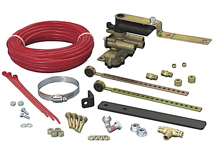 Firestone SINGLE AUTOMATIC AIR COMMAND - USES A SINGLE HEIGHT CONTROL VALVE TO INFLATE TWO BAGS EQUALLY.