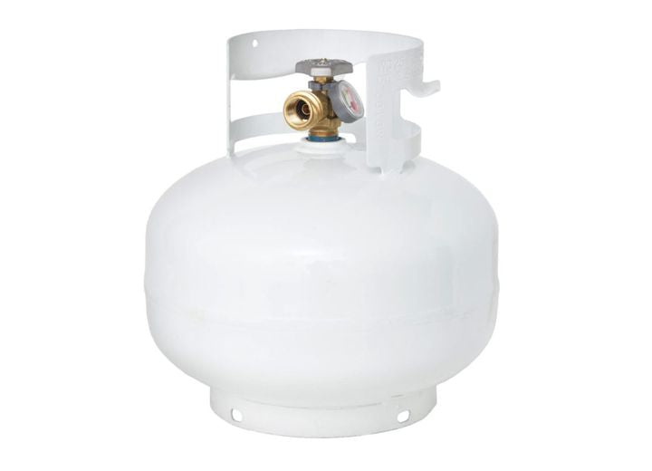 Flame King 11LB SQUATTY LP CYLINDER W/OPD & GAUGE