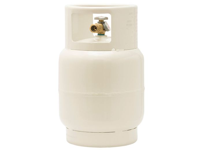 Flame King 20LB SINGLE SPUD LP BUFFER TANK W/GAUGE