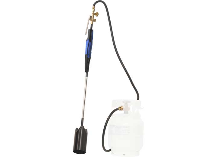 Flame King HEAVY DUTY PROPANE TORCH WEED BURNER, 500K BTU, COMES WITH FLINT STRIKER