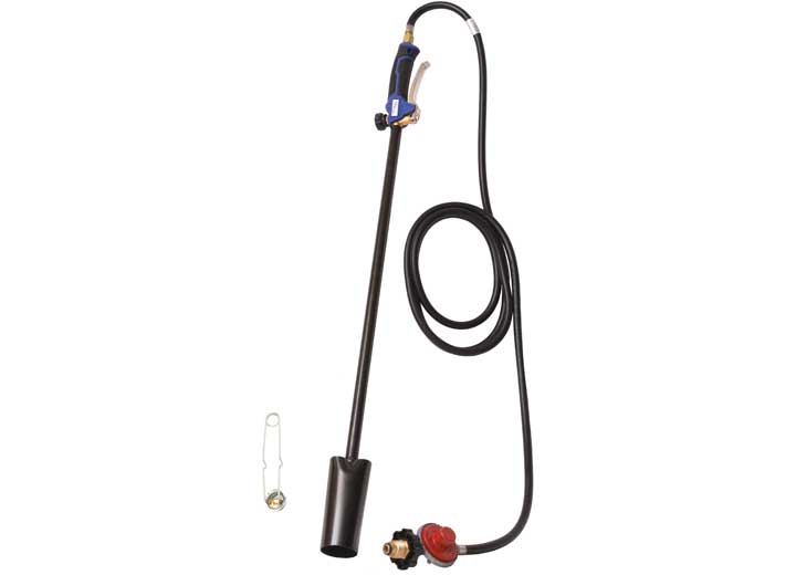 Flame King HEAVY DUTY 100,000 BTU PROPANE TORCH WEED BURNER W/REGULATOR