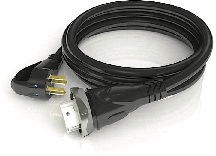 Lippert 25FT 50A 125/250V RV POWER SMART CORDSET, BLACK