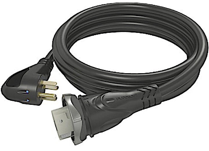Lippert 30FT 50A 125/250V RV POWER SMART CORDSET, BLACK