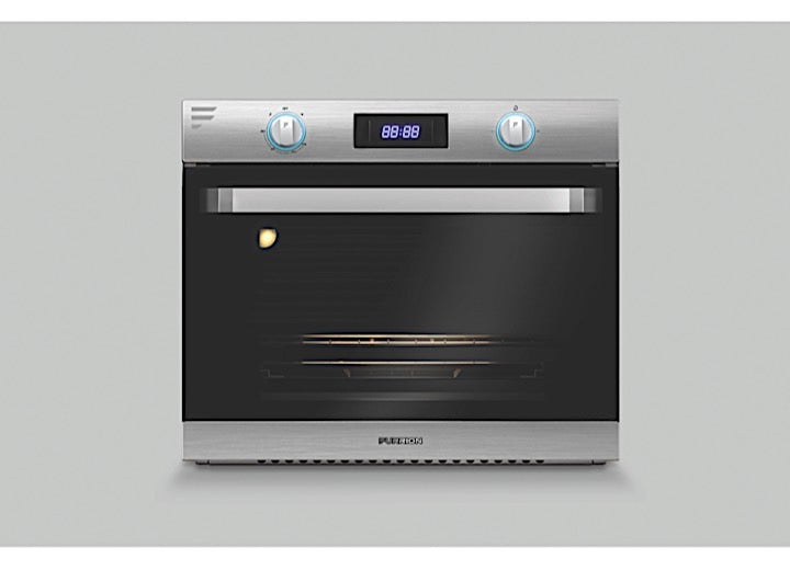Lippert 22IN BUILT-IN GAS OVEN, SS, LED KNOB, TIMER READOUT