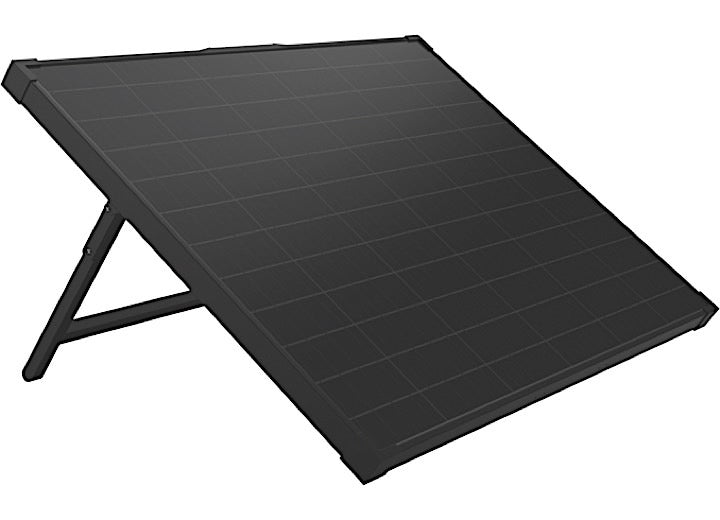 Lippert 100W PORTABLE RIGID SOLAR PANEL KICKSTAND, PWM BUNDLE KIT