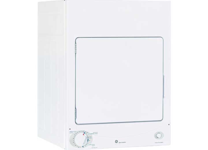 GE Appliances SPACEMAKER 120V 3.6 CU. FT. STATIONARY ELECTRIC DRYER