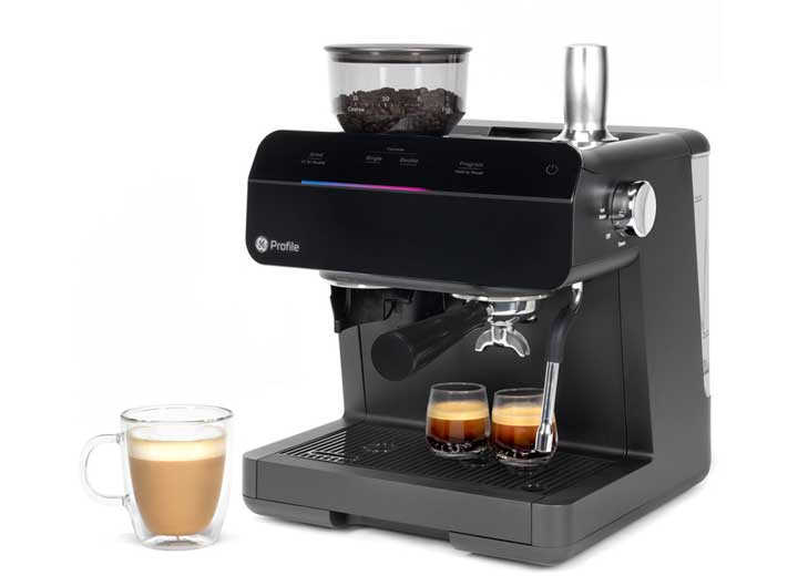 GE Appliances SEMI AUTOMATIC ESPRESSO MACHINE + FROTHER