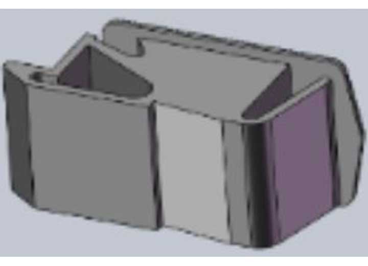 Girard PLASTIC LATCH - WHITE 2GWD-14W