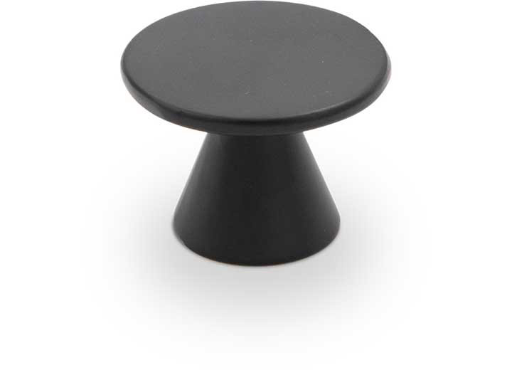 Genesis Products Inc REVIVE HARDWARE ROUND KNOB (MATTE BLACK)