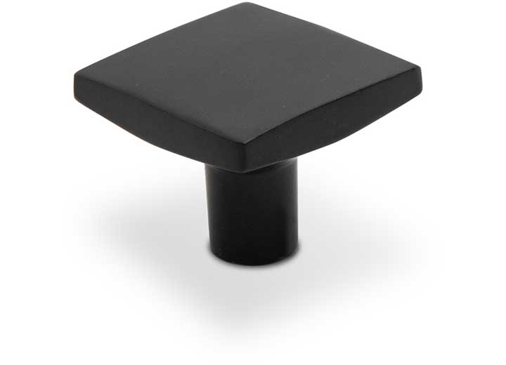 Genesis Products Inc REVIVE HARDWARE SQUARE KNOB (MATTE BLACK)