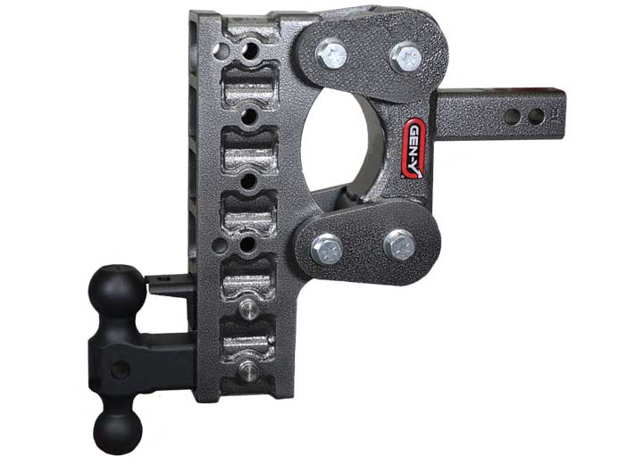 Gen-Y Hitch THE BOSS SERIES - TORSION FLEX, 2IN SHANK, HITCH, VERSA BALL & PINTLE