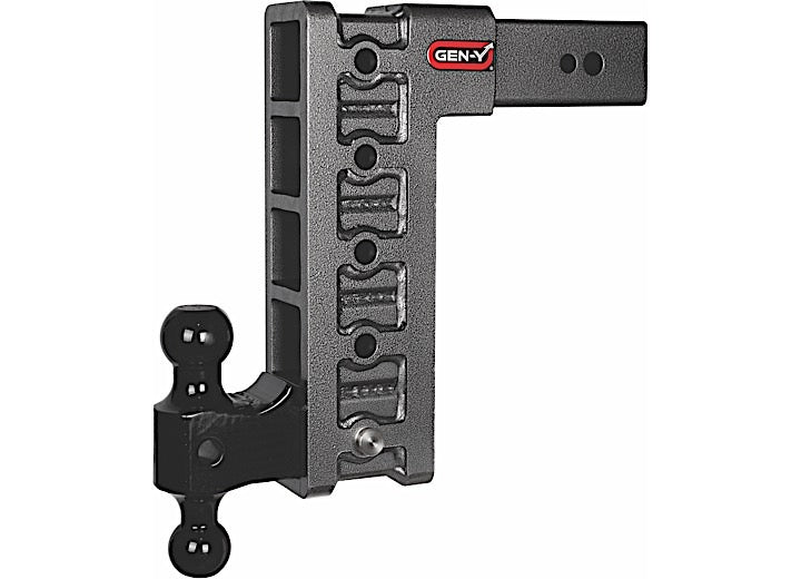 Gen-Y Hitch MEGA-DUTY SERIES, 3IN SHANK, 12IN DROP, 32K HITCH/VERSA-BALL