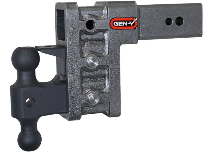 Gen-Y Hitch MEGA-DUTY SERIES, 3IN SHANK, HITCH, VERSA-BALL & PINTLE