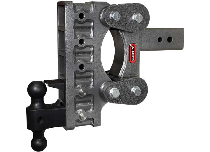 Gen-Y Hitch THE BOSS SERIES - TORSION FLEX, 3IN SHANK, HITCH, VERSA-BALL & PINTLE