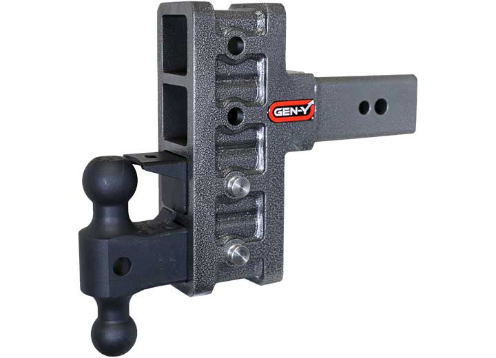 Gen-Y Hitch MEGA-DUTY SERIES, 3IN OFFSET SHANK, HITCH, VERSA-BALL & PINTLE
