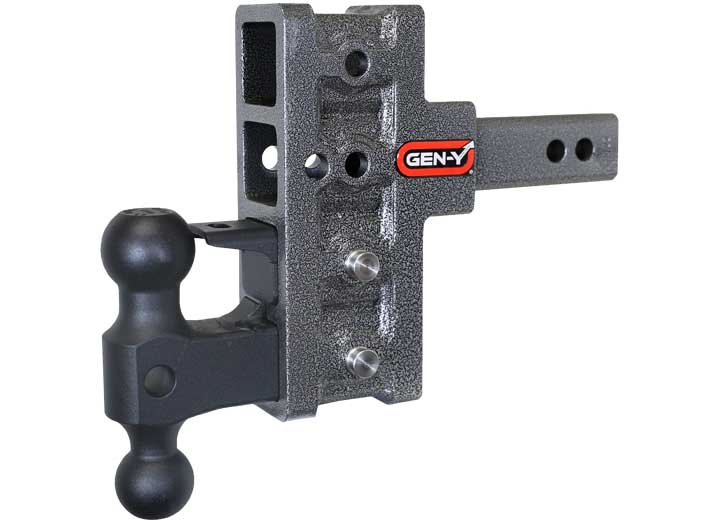 Gen-Y Hitch MEGA-DUTY SERIES, 2IN OFFSET SHANK, HITCH, VERSA-BALL & PINTLE
