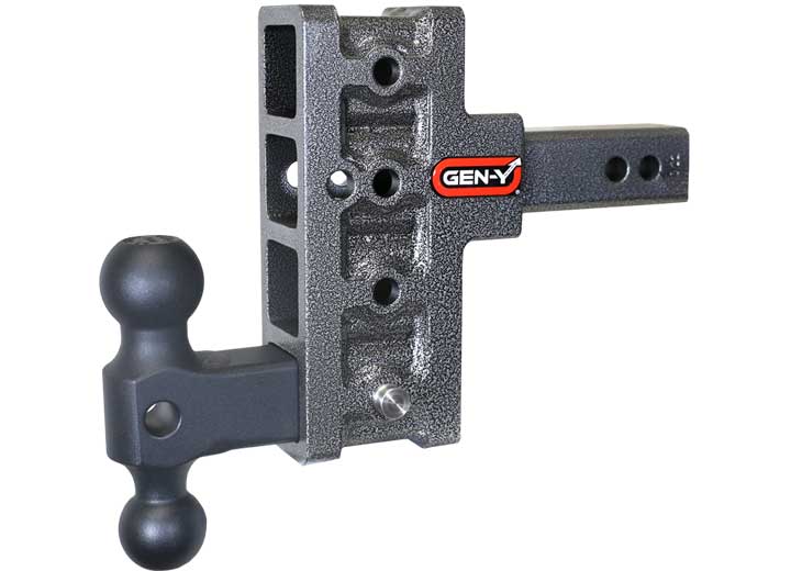 Gen-Y Hitch MEGA-DUTY SERIES, 2IN OFFSET SHANK, HITCH & VERSA-BALL