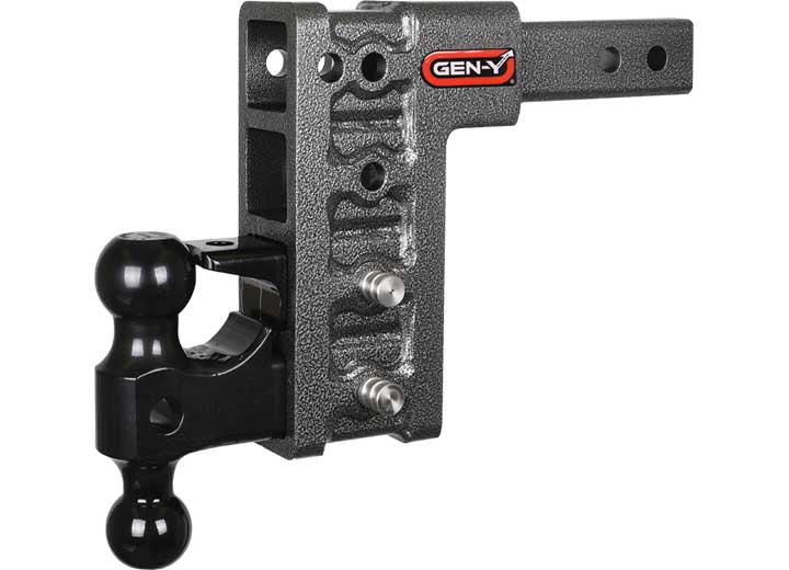 Gen-Y Hitch MEGA-DUTY SERIES, 2IN SHANK, HITCH, VERSA-BALL & PINTLE