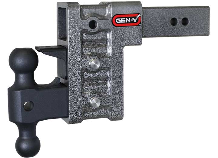 Gen-Y Hitch MEGA-DUTY SERIES, 2.5IN SHANK, HITCH, VERSA-BALL & PINTLE