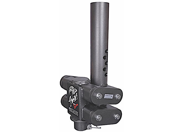 Gen-Y Hitch MANUAL LATCH: 4IN RD GOOSENECK COUPLER, UPWARD ARMS