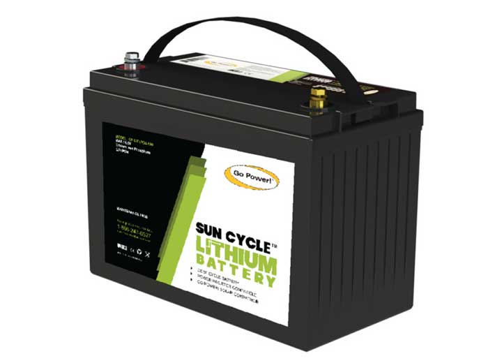 Go Power! 100Ah Lithium Iron Phosphate Solar Battery
