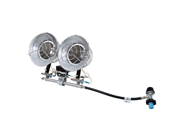 Heat Hog REMINGTON 32,000 BTU LP DOUBLE HEAD TANK TOP HEATER