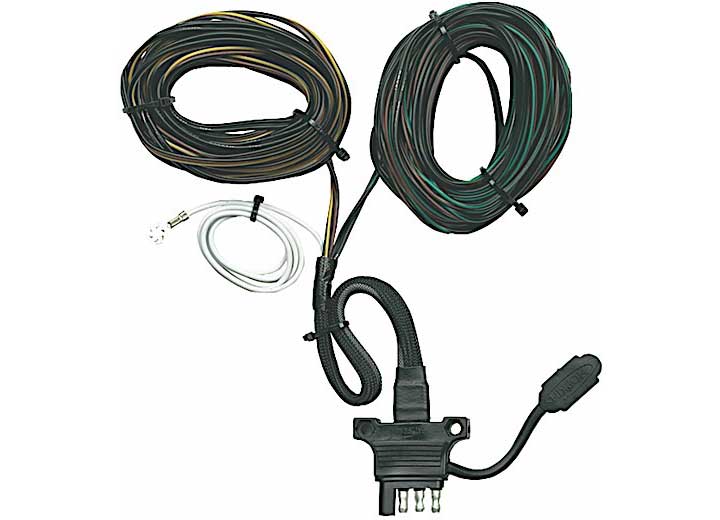Hopkins Manufacturing ENDURANCE 4-WIRE FLAT Y-HARNESS 20 FT.