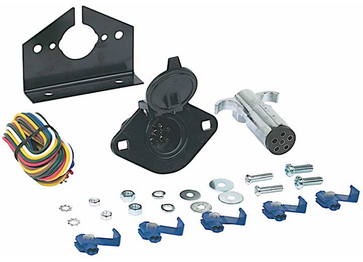 Hopkins Manufacturing 6 POLE ROUND CONNECTOR KIT