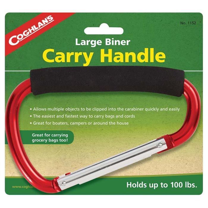COGHLANS LG CARABINER CARRY HANDLE
