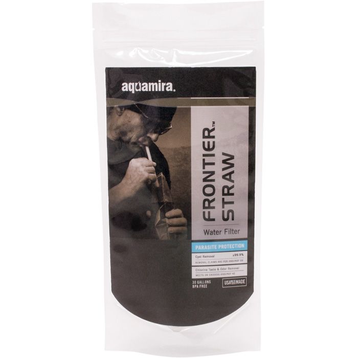 AQUAMIRA FRONTIER TACTICAL FILTER STRAW