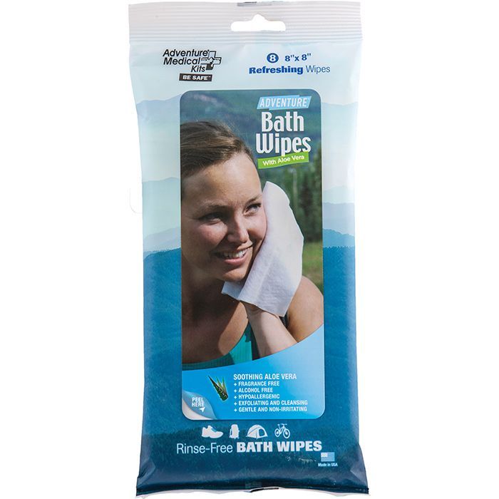 ADVENTURE MEDICAL KITS AMK ADVENTURE BATH WIPES