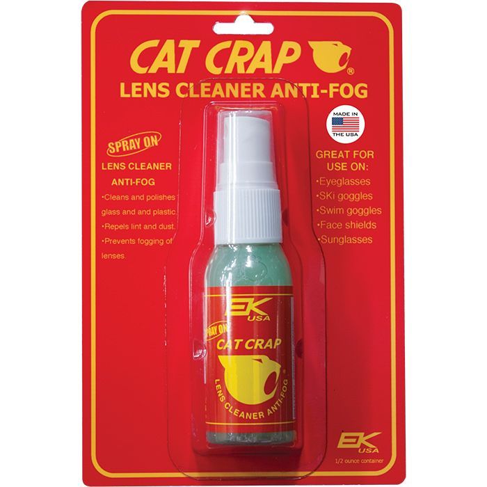 EK CAT CRAP SPRAY-ON LENS CLEANER